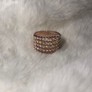 A rose gold ring in good condition